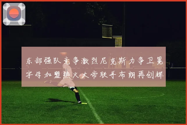 东部强队竞争激烈尼克斯力争卫冕字母加盟热火大帝联手布朗再创辉煌